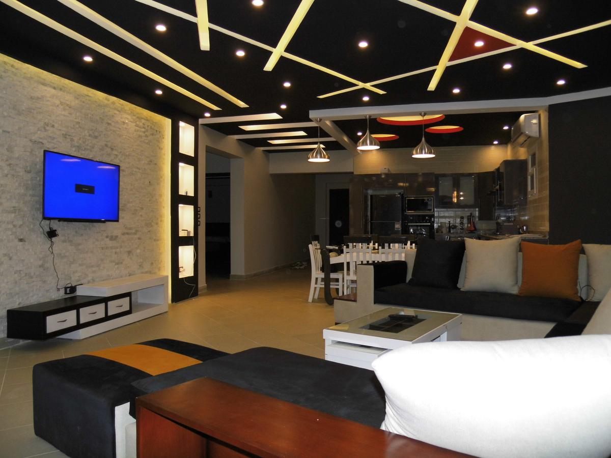 Three-Bedroom Apartment At Louly Beach Resort Ain Sukhna Bagian luar foto