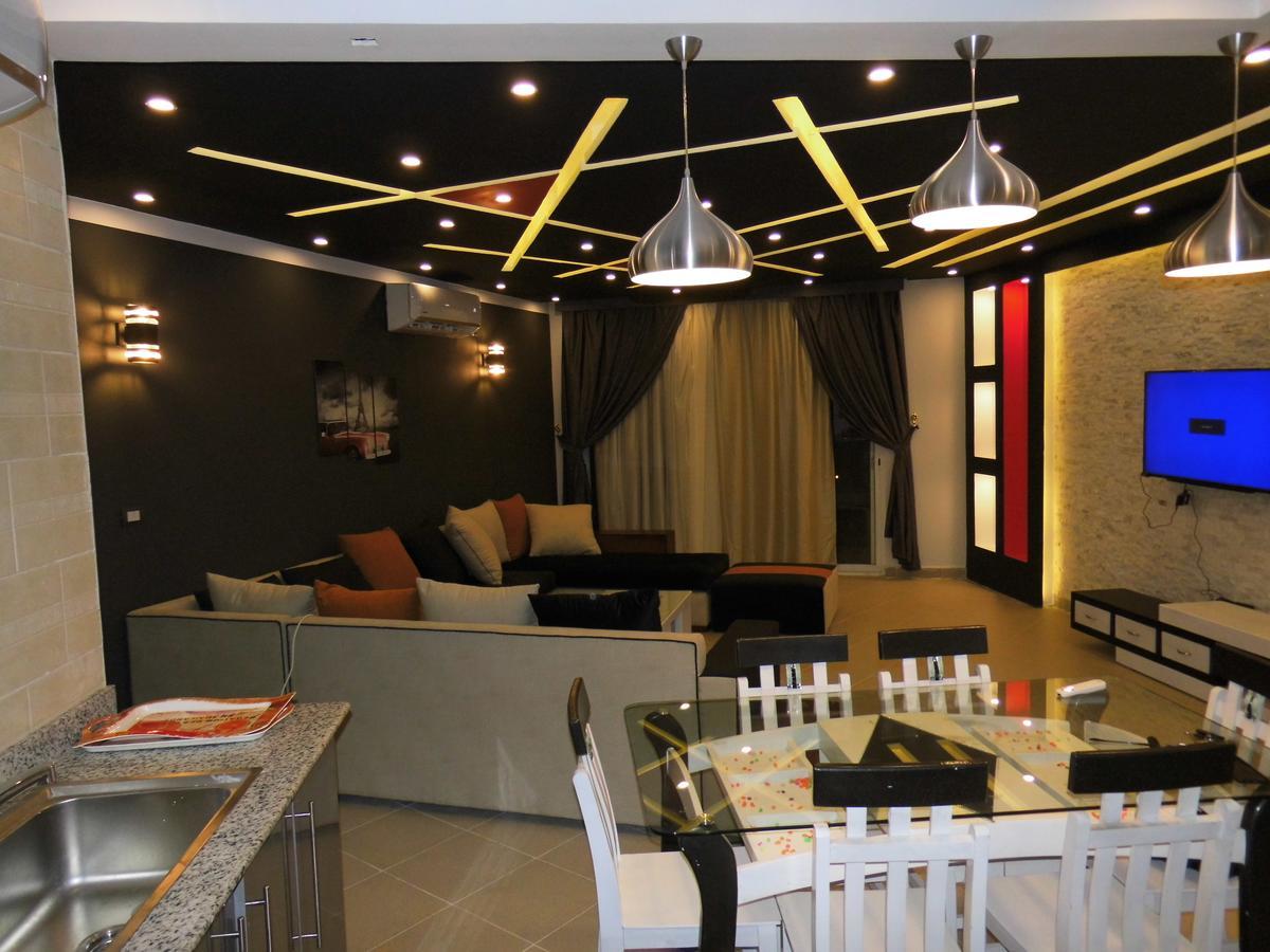 Three-Bedroom Apartment At Louly Beach Resort Ain Sukhna Bagian luar foto