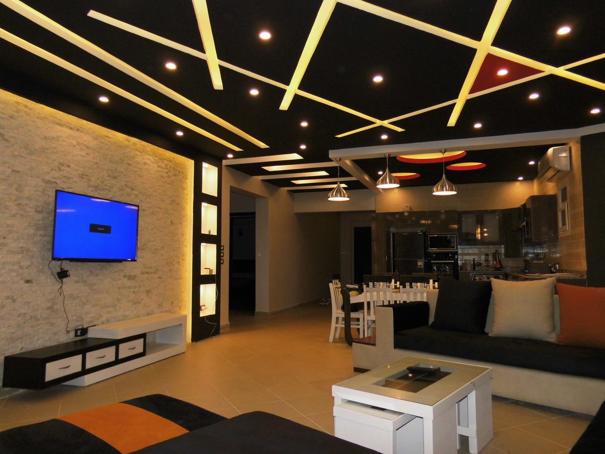 Three-Bedroom Apartment At Louly Beach Resort Ain Sukhna Bagian luar foto